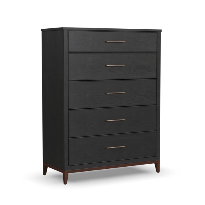 Flexsteel Waterfall Black Drawer Chest Flexsteel Waterfall Black Drawer Chest