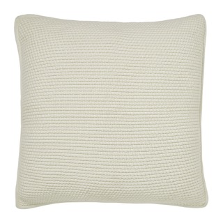 India's Heritage Mandalay Ivory Popcorn Cotton Euro Sham