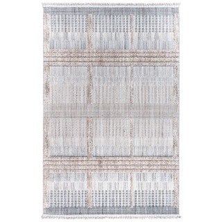 One World Furnishing Lenka Power Loomed Beige Turkish Rug