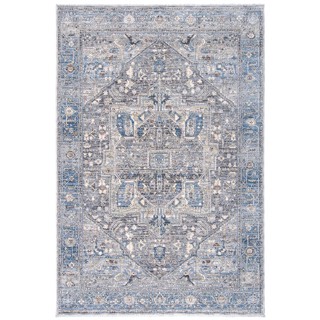 One World Furnishing Alboran Blue Power Loomed Turkish Rug