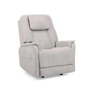 Flexsteel Zecliner Model 3+ Fabric Power Lift Sleep Recliner with Power Headrest, Lumbar, Heat & Massage
